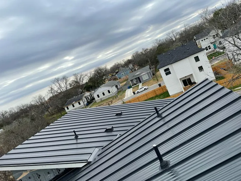Standing seam metal roof panels with vents for Skylight Repair in Elk Plain